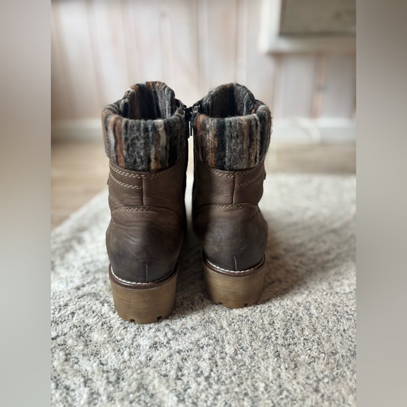 Remonte Brown Lace Up Boots 9/9.5 - Picture 5 of 7